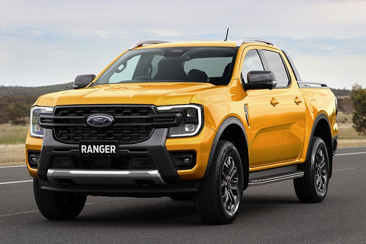 Ford Ranger 2022 chot lich ra mat Dong Nam A trong thang 3 nay