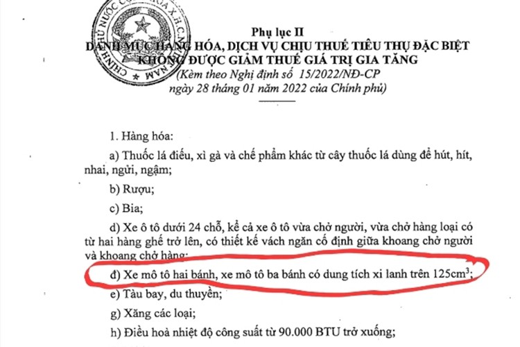 Loat xe may tai Viet Nam giam gia sau chinh sach dieu chinh VAT