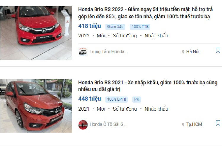 Honda Brio RS tai Viet Nam bat ngo duoc giam toi 54 trieu dong-Hinh-2