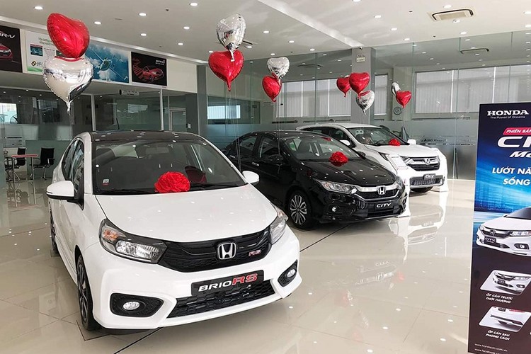 Honda Brio RS tai Viet Nam bat ngo duoc giam toi 54 trieu dong