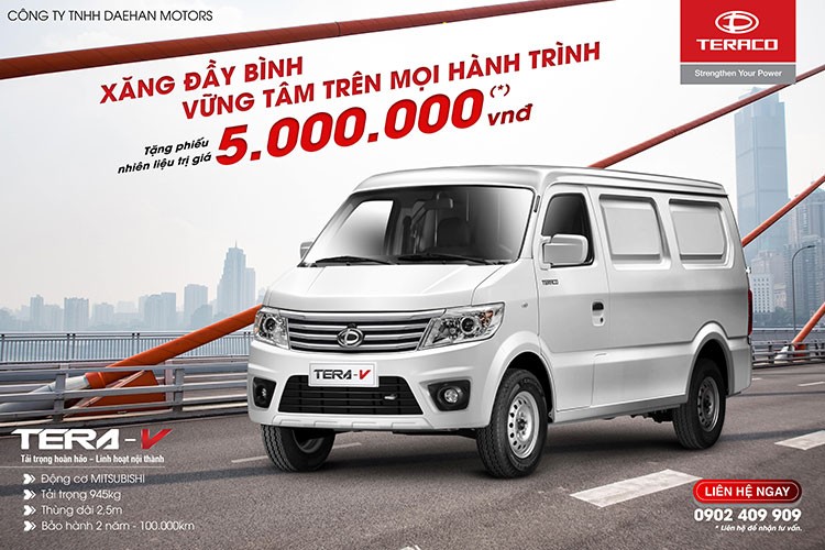 Daehan Motors tung uu dai lon cho TERA100 va TERA-V tai Viet Nam-Hinh-2