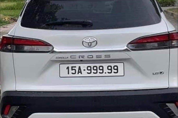 Chiec Toyota Corolla Cross tai Hai Phong trung 