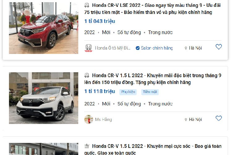 Dai ly Viet don kho Honda CR-V, manh tay giam toi 150 trieu dong-Hinh-2