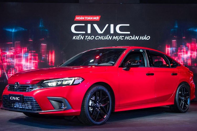 Honda 400 xe Honda Civic va HR-V 2022 tai Viet Nam 