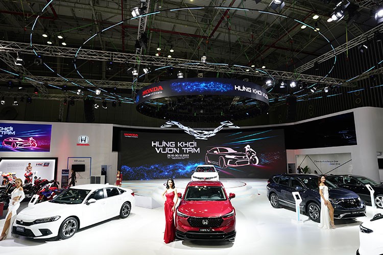 Civic Type R tiền tỷ - là điểm nhấn Honda Việt Nam tại VMS 2022 - Hình 4 Civic Type R tien ty - la diem nhan Honda Viet Nam tai VMS 2022-Hinh-4