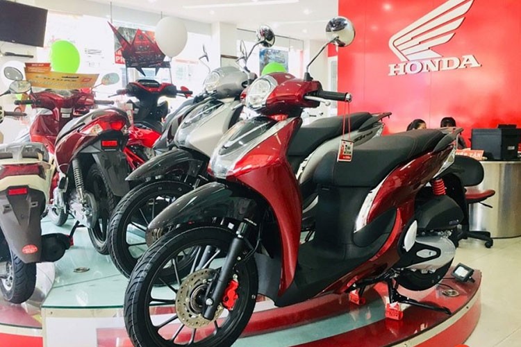 Honda SH Mode bi dai ly Viet 