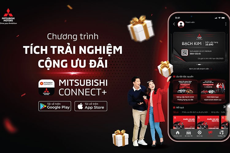 Mitsubishi Motors Viet Nam ra mat ung dung quan ly oto Mitsubishi Connect+-Hinh-3