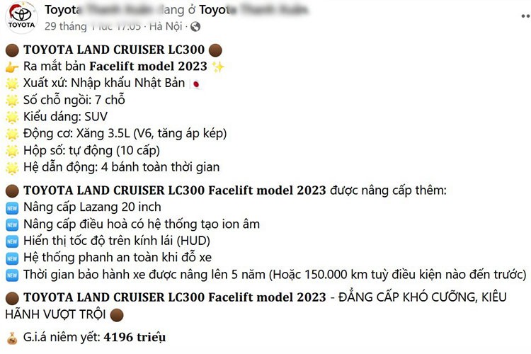 Toyota Land Cruiser 2023 tai Viet Nam nang cap moi, tu 4,196 ty dong-Hinh-2