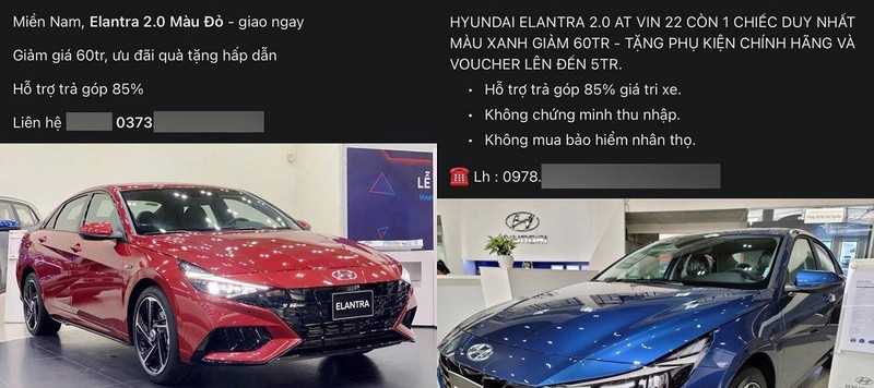 Hyundai Elantra giam gia tai dai ly, khach mua xe 