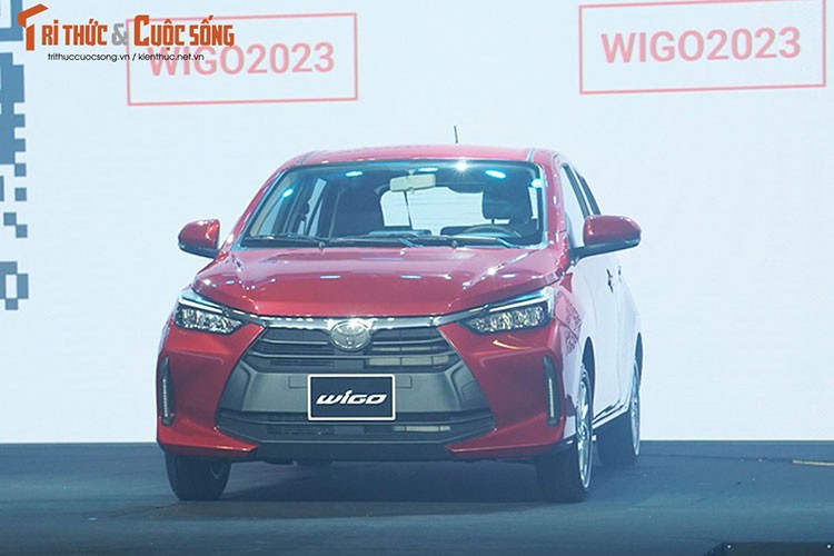 Toyota Wigo 2023 vua ra mat Viet Nam da giam gia, tim doanh so