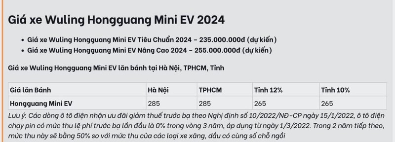 Wuling Hongguang MiniEv toi 255 trieu tai Viet Nam... vo mong xe gia re?-Hinh-2