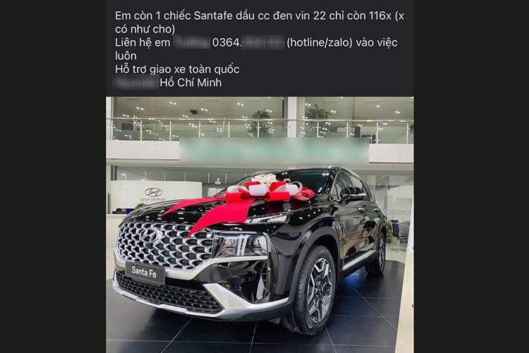 Nhung chiec Hyundai SantaFe 