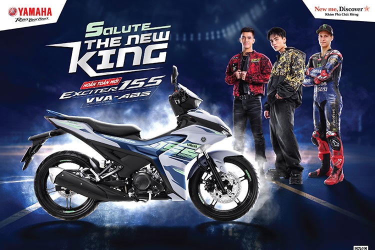 Bo 3 “debut” cung ong hoang con tay Yamaha Exciter 155 VVA ABS 2023