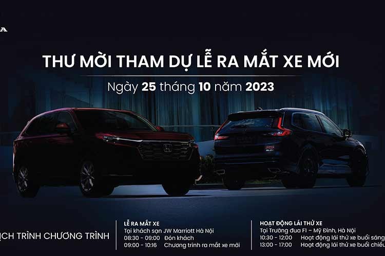 Honda CR-V 2024 phien ban hybrid se ra mat Viet Nam
