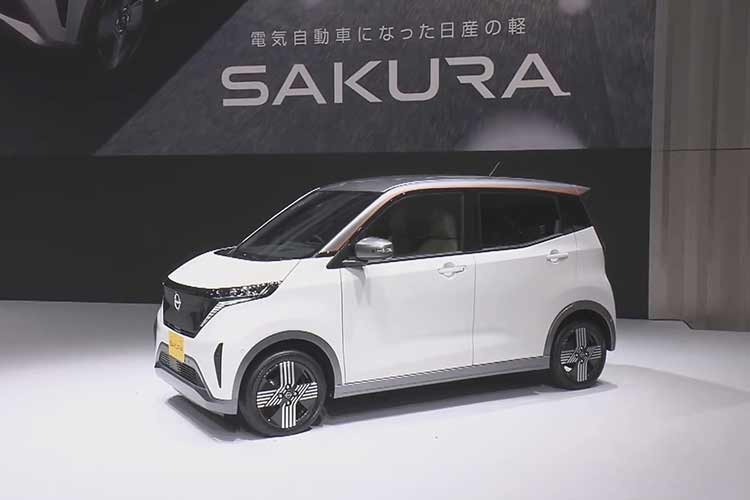 Nissan Sakura 2023 - xe dien 328 trieu dong 