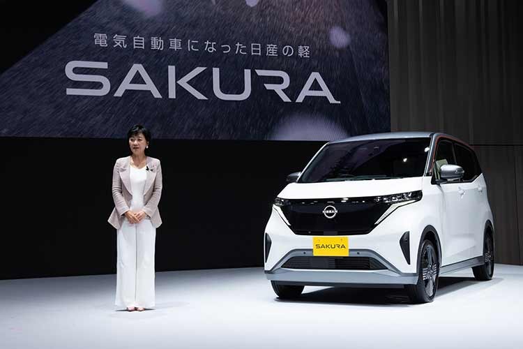 Nissan Sakura 2023 - xe dien 328 trieu dong 