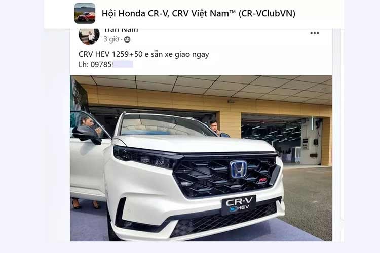Honda CR-V 2024 hon 1 ty vua ra mat da tu tin ban 