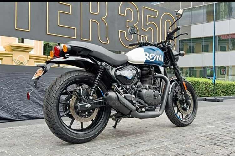 Royal Enfield Hunter 350 gia re duoi 100 trieu... cho dan choi it tien-Hinh-2