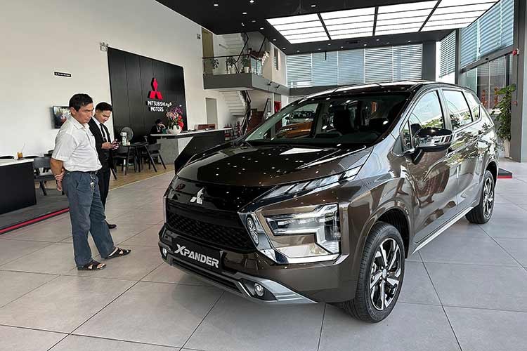 Mitsubishi Xpander van la 