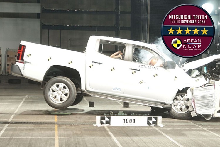 Mitsubishi Triton 2024 duoc danh gia an toan 5 sao ASEAN NCAP-Hinh-2