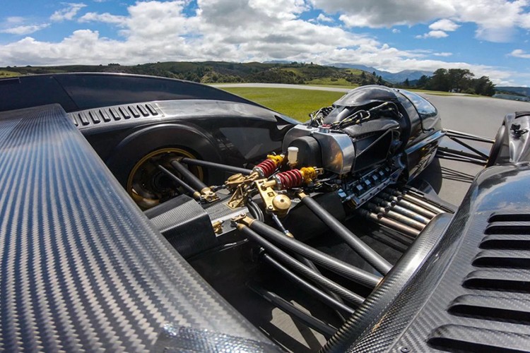 Rodin Fzero - hypercar den tu New Zealand, 