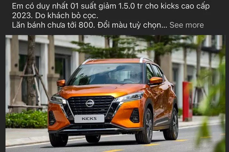 E am, Nissan Kicks e-Power va Navara tiep tuc giam den 150 trieu dong