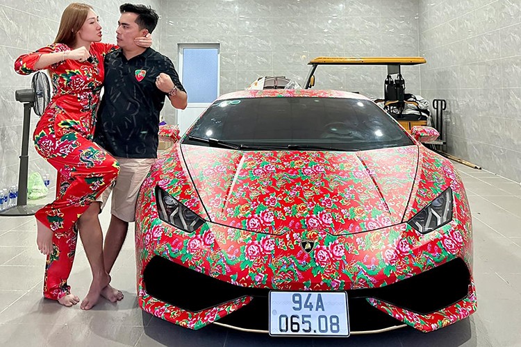 Lamborghini Huracan tien ty cua dan choi Bac Lieu 