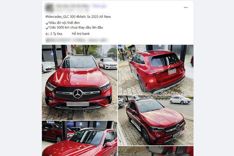 Mercedes-Benz GLC 300 4Matic moi chay 5.000 km lo hon nua ty dong-Hinh-2