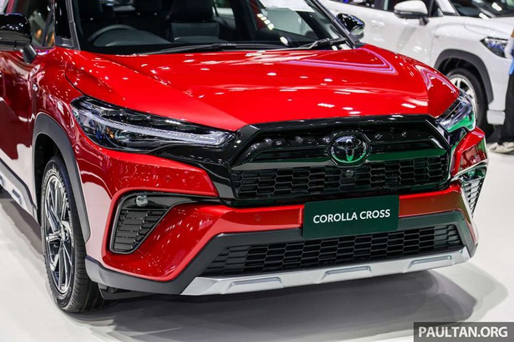 Cận cảnh Toyota Corolla Cross HEV GR Sport 2024 giá 852 triệu đồng - Hình 4 Can canh Toyota Corolla Cross HEV GR Sport 2024 gia 852 trieu dong-Hinh-4