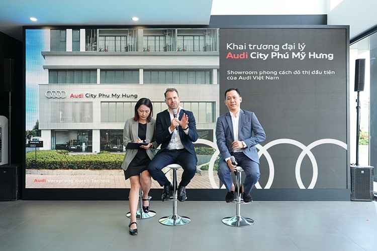 Audi Viet Nam mo dai ly theo mo hinh City showroom o Sai Gon