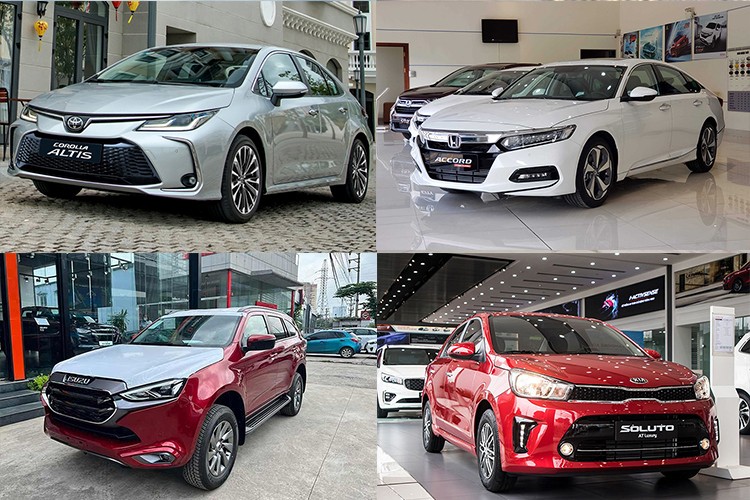 Toyota Corolla Altis bat ngo lot top oto e nhat Viet Nam thang 3/2024