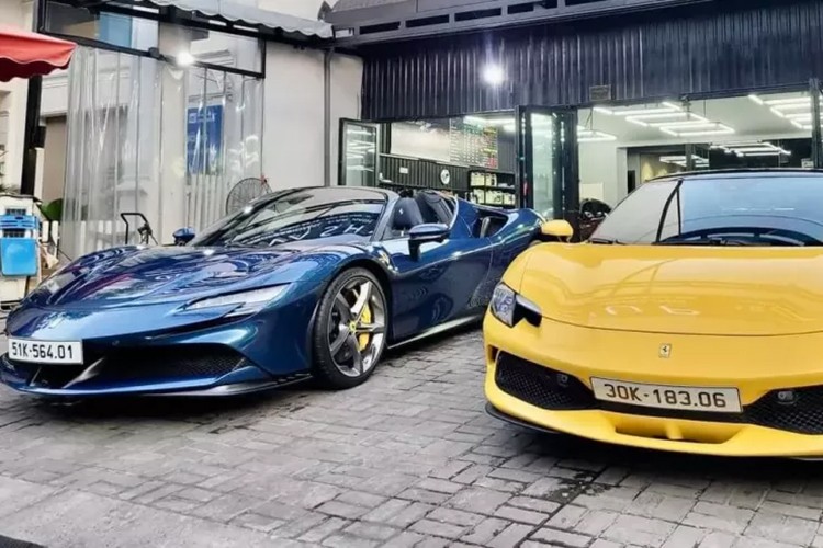 Ferrari SF90 Spider hon 50 ty cua Cuong Do la len san xe cu?