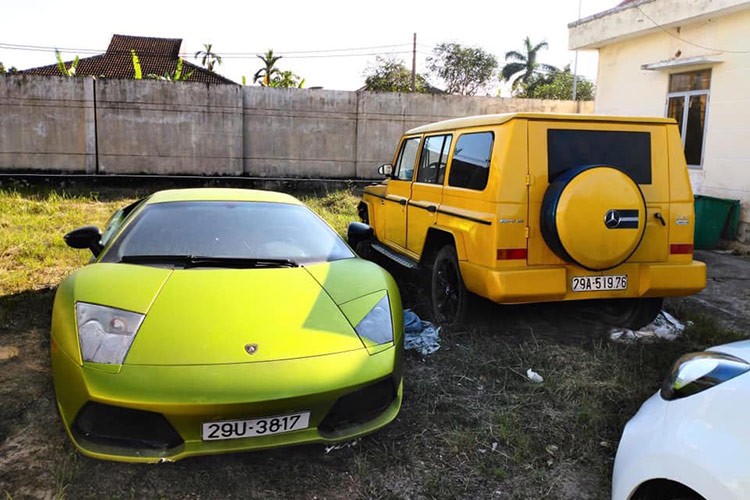 Lamborghini Murcielago tien ty bo xo o Quang Binh bi nghi... 