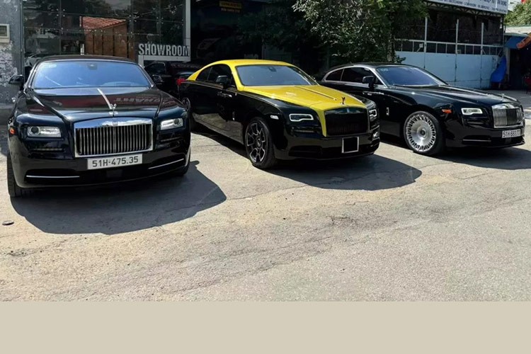 Dan Rolls-Royce Wraith do dang tai Sai Gon, co ca Wraith doc nhat the gioi