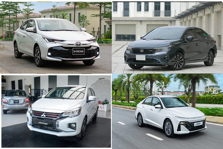 Xem Hyundai Accent, Toyota Vios va Honda City 