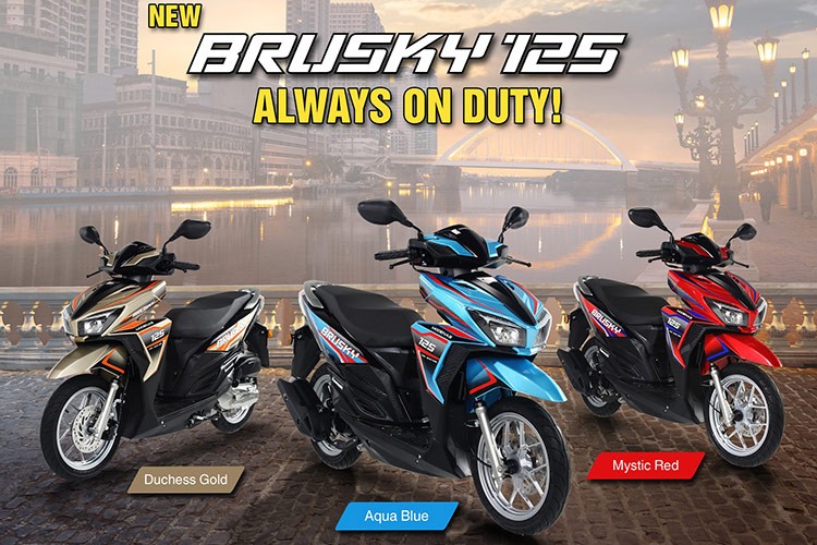 Kawasaki Brusky 125 - xe ga hon 33 trieu dong 