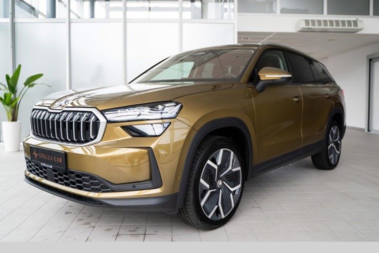 Skoda Kodiaq 2024 nhan coc tai Viet Nam, chot lich ra mat