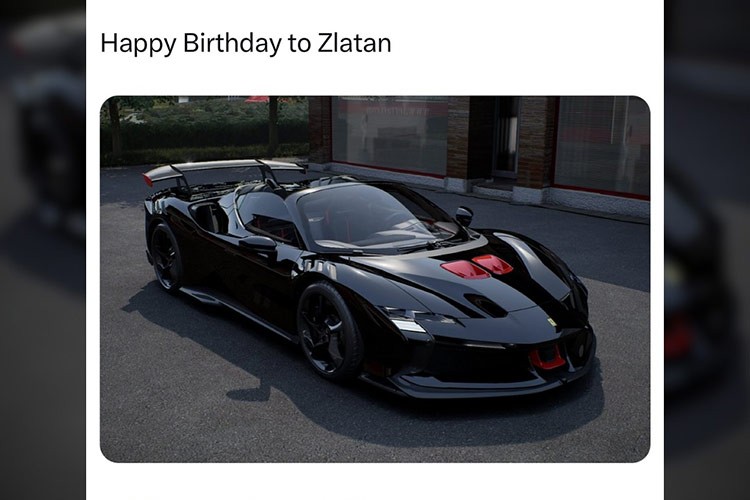 Zlatan Ibrahimovic chi 25.2 ty dong tau Ferrari SF90 XX Spider