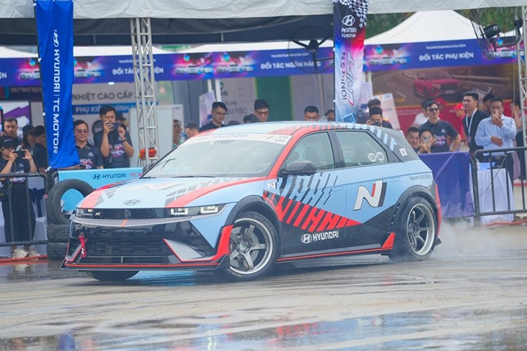 Trai nghiem loat oto Hyundai moi tai Hyundai Experience Day 2024