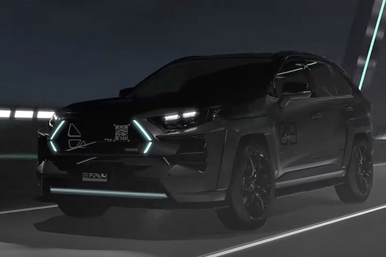 Toyota RAV4 Dark Side Performance - SUV day bi an sap lo dien-Hinh-2