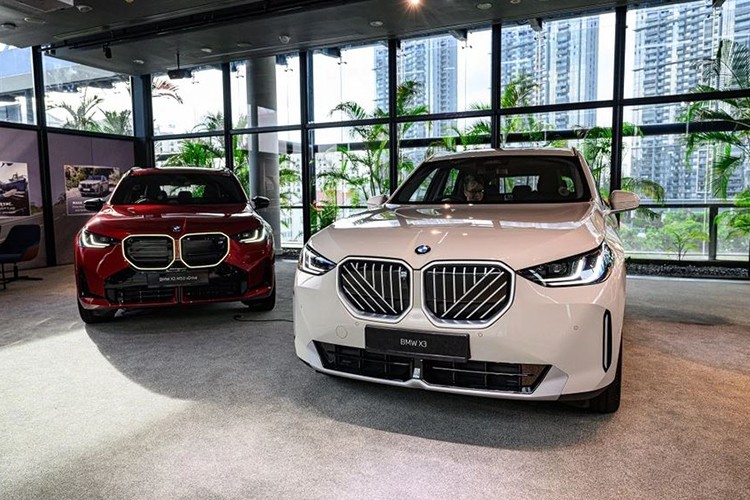 BMW X3 2025 chao san Dong Nam A, cho ngay ve Viet Nam