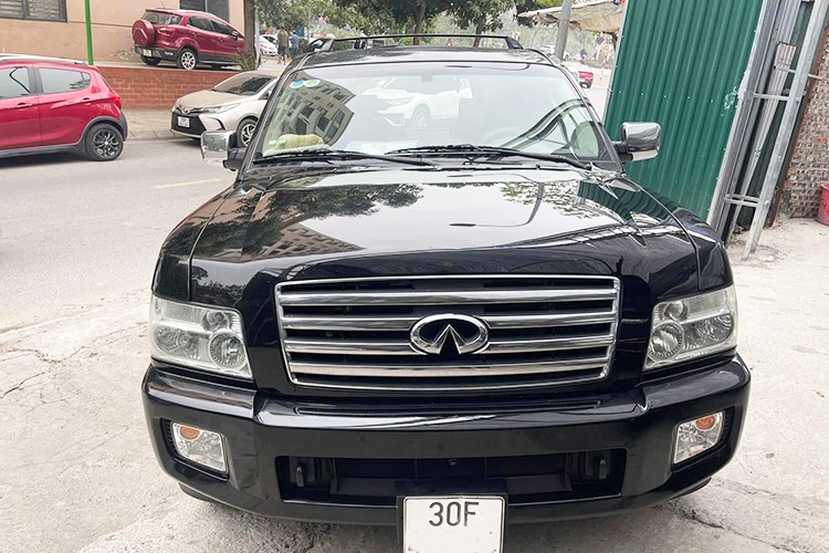 Infiniti QX56 len san xe cu chi 400 trieu dong, re nhu Kia Morning-Hinh-10