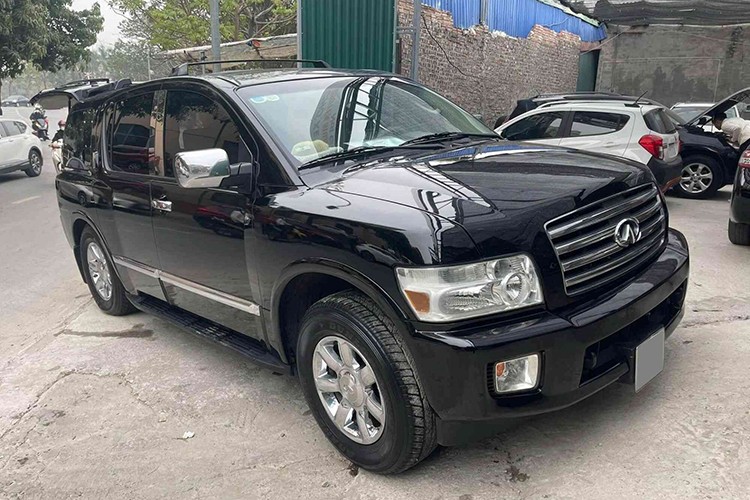 Infiniti QX56 len san xe cu chi 400 trieu dong, re nhu Kia Morning