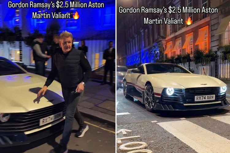 Gordon Ramsay tau sieu xe Aston Martin Valiant gia 77 ty dong