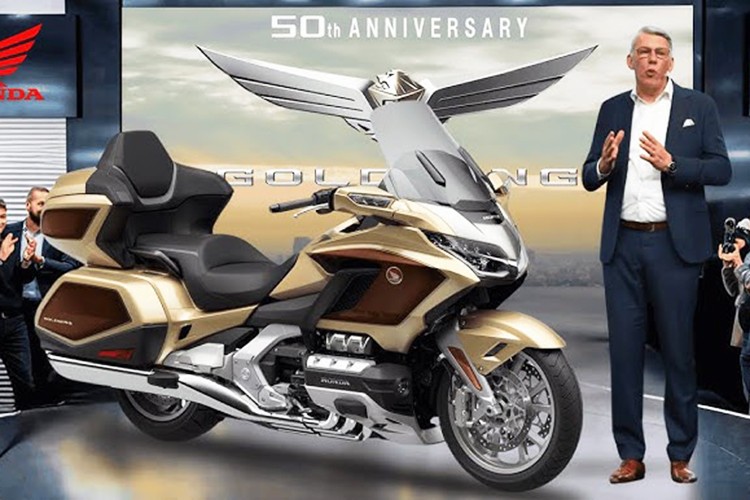 Honda Gold Wing 50th Anniversary "vàng vĩnh cửu" từ 634 triệu đồng - Hình 8 Honda Gold Wing 50th Anniversary