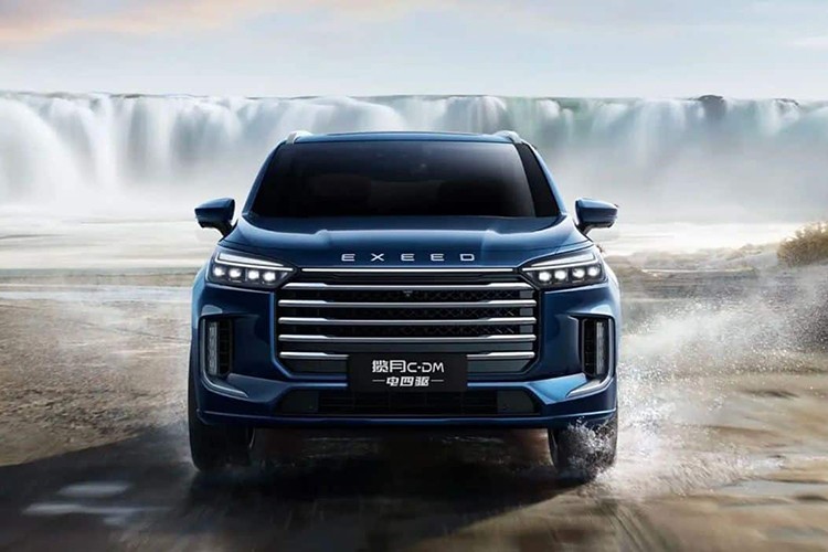 Chery Exeed VX PHEV lộ diện, "ăn xăng như ngửi" 1,5 lít/100km - Hình 4 Chery Exeed VX PHEV lo dien,