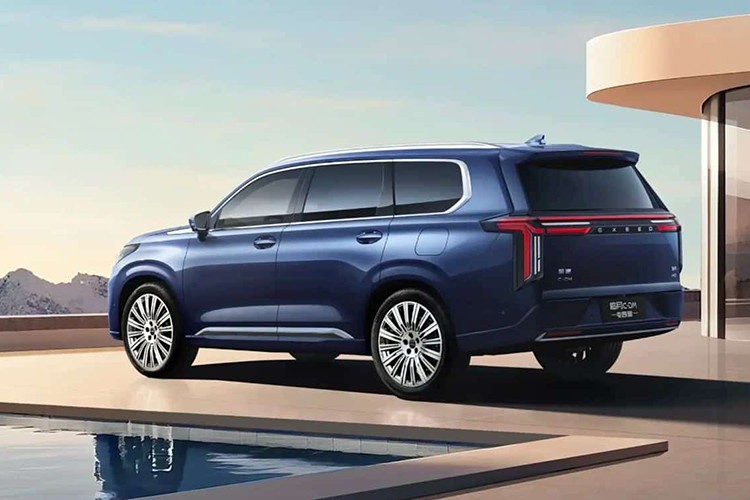 Chery Exeed VX PHEV lộ diện, "ăn xăng như ngửi" 1,5 lít/100km - Hình 5 Chery Exeed VX PHEV lo dien,
