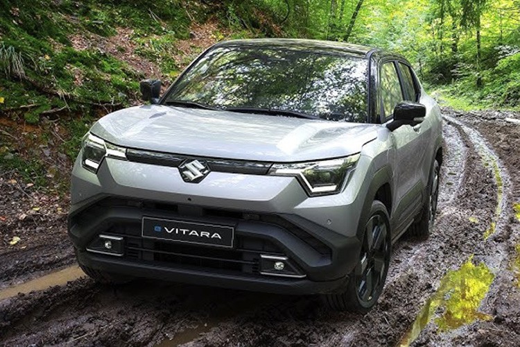 Suzuki e Vitara 2025 - SUV dien co kha nang chay dia hinh dang ne