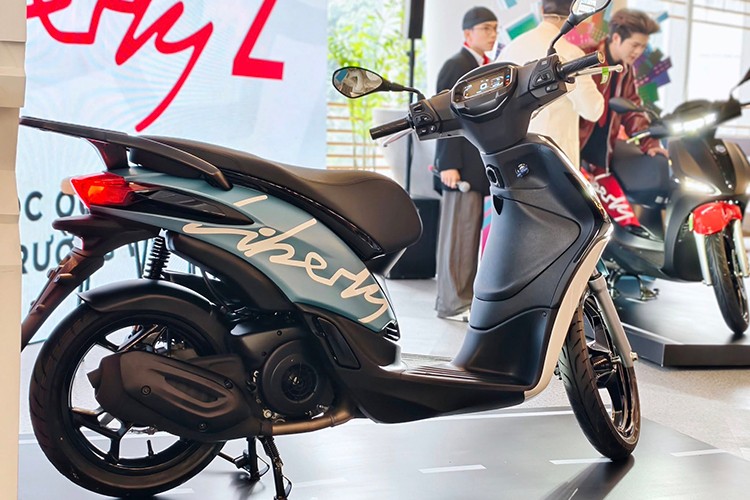 Piaggio Liberty 2025 tu 57 trieu tai Viet Nam, 