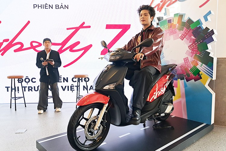 Piaggio Liberty 2025 tu 57 trieu tai Viet Nam, 